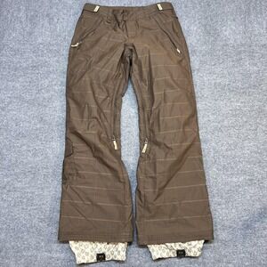 Roxy Snow Pants Womens M Brown Utility 5000 Insulated Ski Snowboard Warm